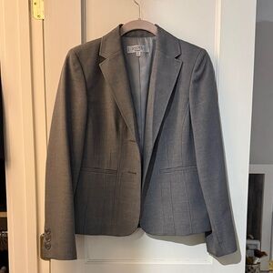 Kasper Women's Classic Gray Suit Jacket